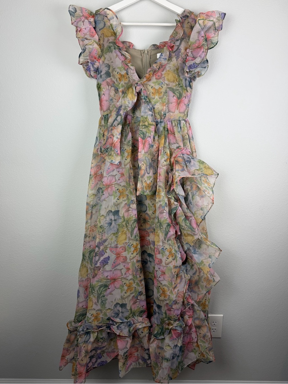 SUNFERE Sarah Butterfly Maxi Dress - Picture 7 of 10